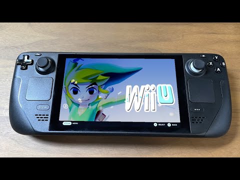 Steam Deck Wii U WUX file setup