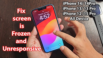 iPhone 13 screen not responding to touch