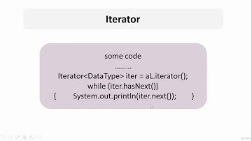 Интерфейс Iterator