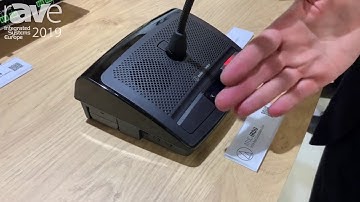 ISE 2019: Audio-Technica Presents ATUC-IRDU Discussion Unit for Conferencing System