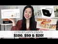 16 LUXURY GIFT IDEAS UNDER $100, $50 AND $20! AFFORDABLE LUXURY GIFT GUIDE 2021
