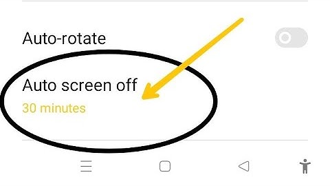 oppo A96 screen timeout, how to customize screen timeout in oppo a96 phone