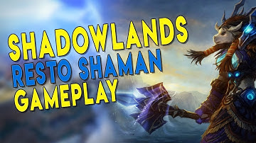 Shadowlands RESTO SHAMAN Dungeon Gameplay - Venthyr Covenant & Jonat