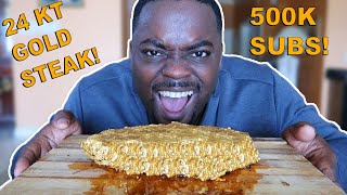 BEAST FEAST DESTROYS A 24K GOLD STEAK