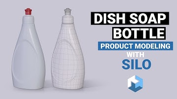 Product Subdivision Modeling #3: Dish Soap Bottle. Silo 3D