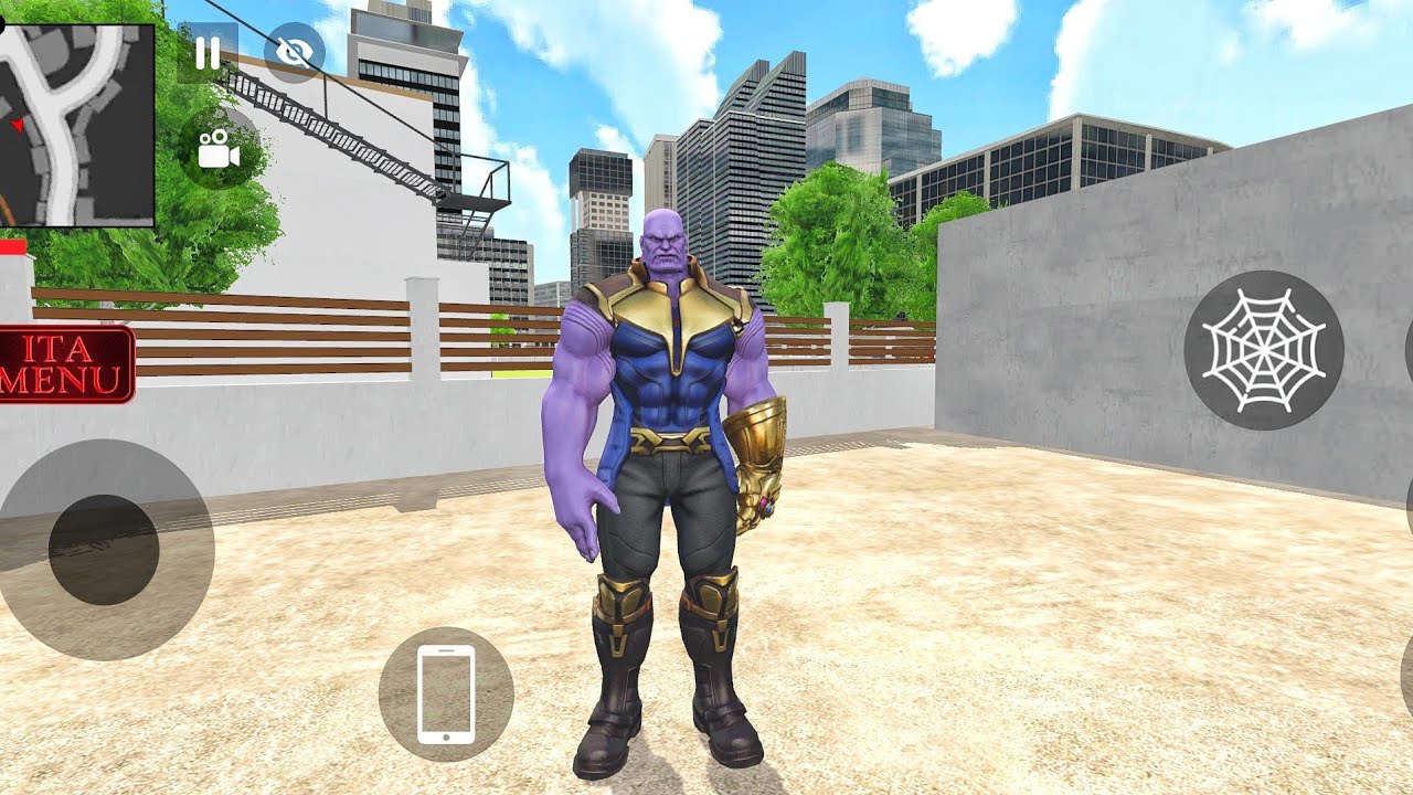 Thanos Fight Indian Thift Auto Simulator Gameplay in Indian GTA 🎮 🎯 