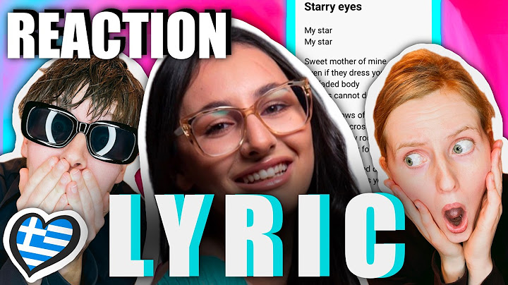 LYRIC REACTION: Klavdia - "Asteromáta" 🇬🇷 | GREECE | EUROVISION | Ethnikós Telikós 2025