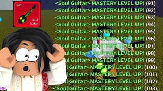 Noob to Max Lvl Using Soul Guitar in BloxFruits - GTDB Videos