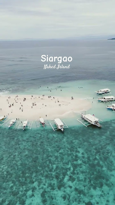 Naked Island ✨️🌊🍃 #KentotTravels #Siargao #SiargaoIsland