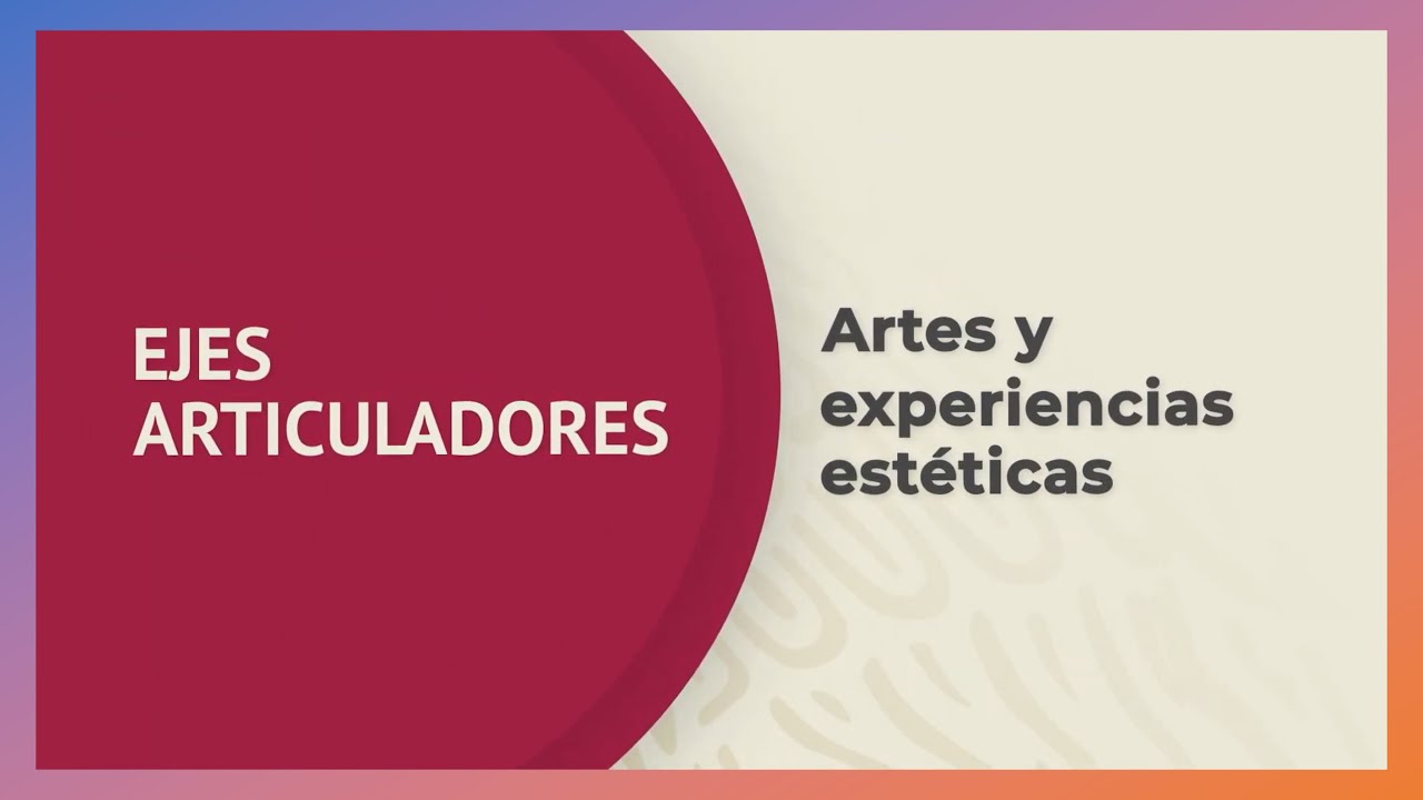 Eje articulador Artes y experiencias estéticas (CTE 3RA SESION) - YouTube