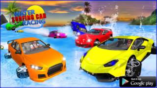 Water Surfing Car Racing  VIDEO screenshot 4