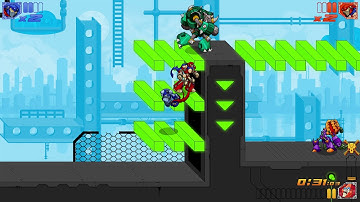 BotGaiden Basic Powerup Gear Demonstration