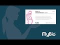 Mybio self tests  early pregnancy test  how to