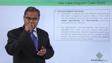UML - Use case diagram case study