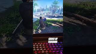 Chiling After burning a whole territory/Ghost of Tsushima #ghostoftsushimapc #gameplay #game #new