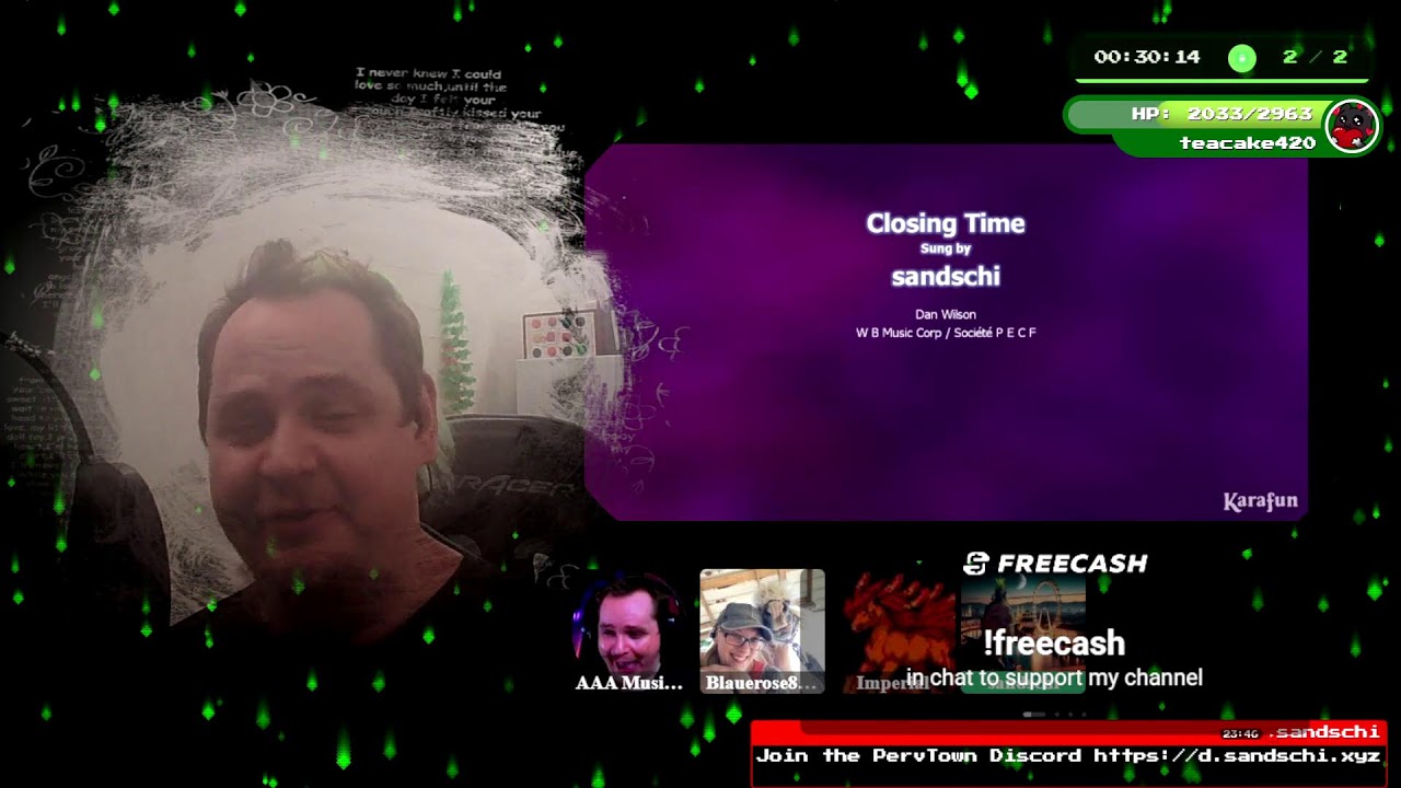 Online Karaoke?! BE OUR STAR! !discord ~~ [ENG/GER] ~~ PervTown Sings LIVE!