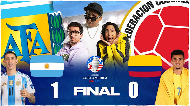 GRAN FINAL: ¡COPA AMÉRICA 2024! ARGENTINA 1 - 0 COLOMBIA