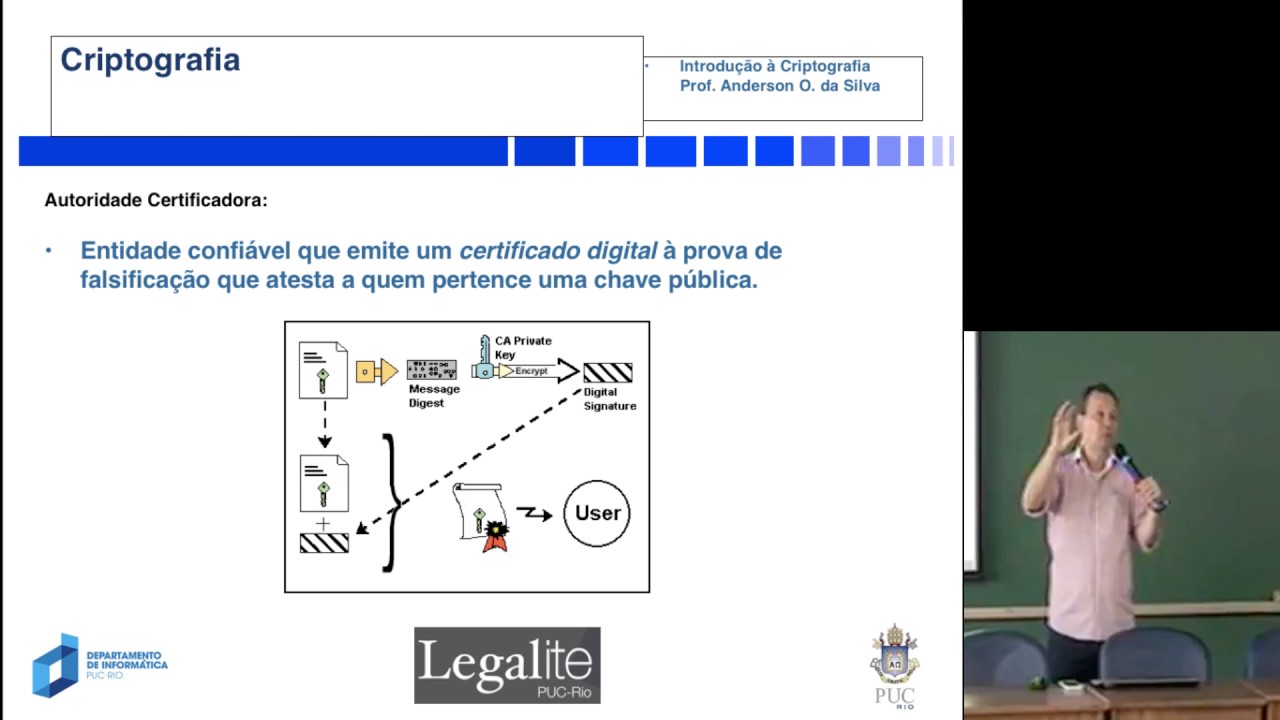 Desmistificando a Criptografia e suas aplicações: Criptografia - YouTube