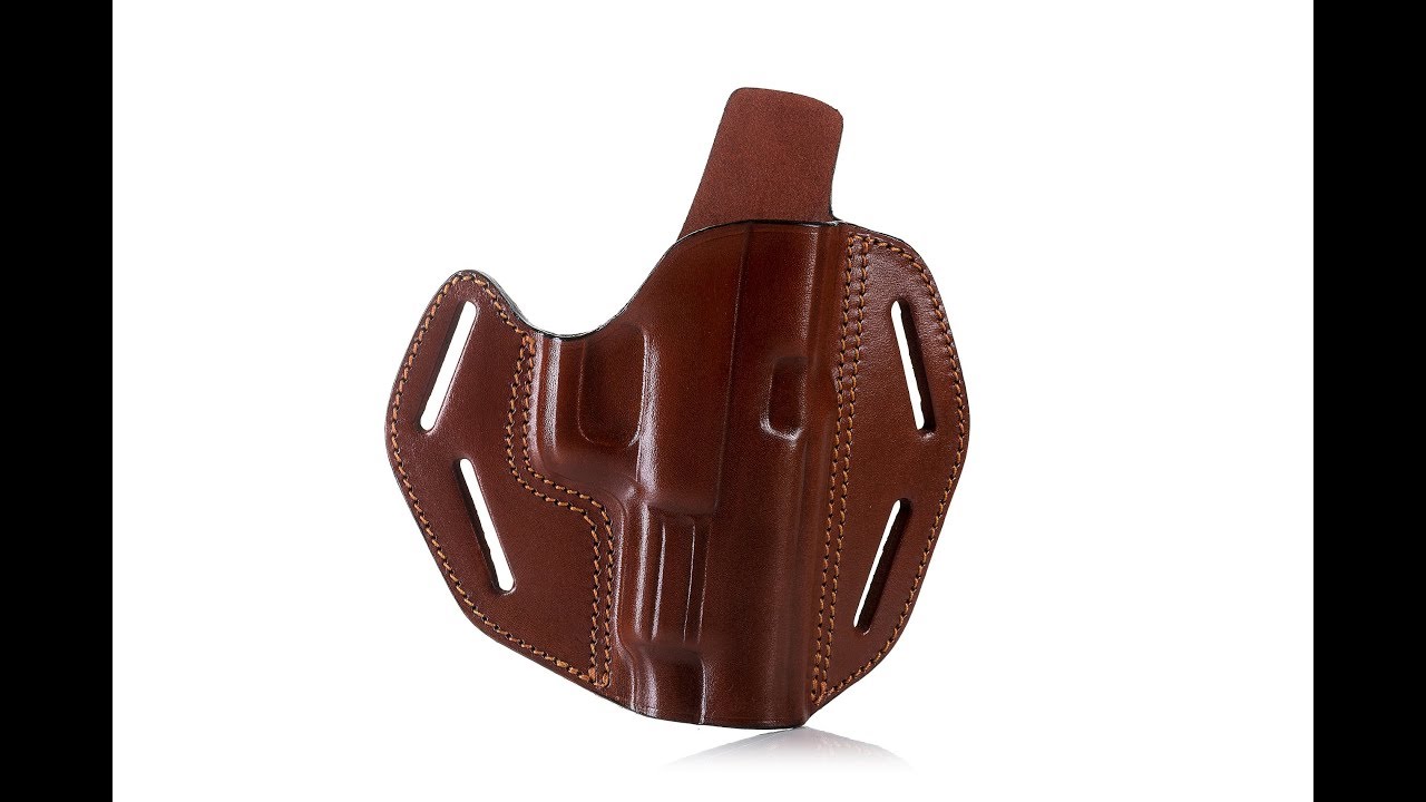 Product video Multi Angle Open Top OWB Leather Holster