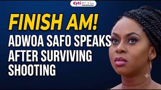 Sarah Adwoa Safo speaks on feud with brother, surviving shooting and laying her father to rest