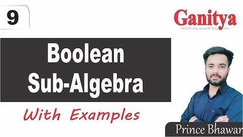 Boolean Subalgebra | IN HINDI | Boolean Subalgebra in Discrete Mathematics with Examples | B.Sc.