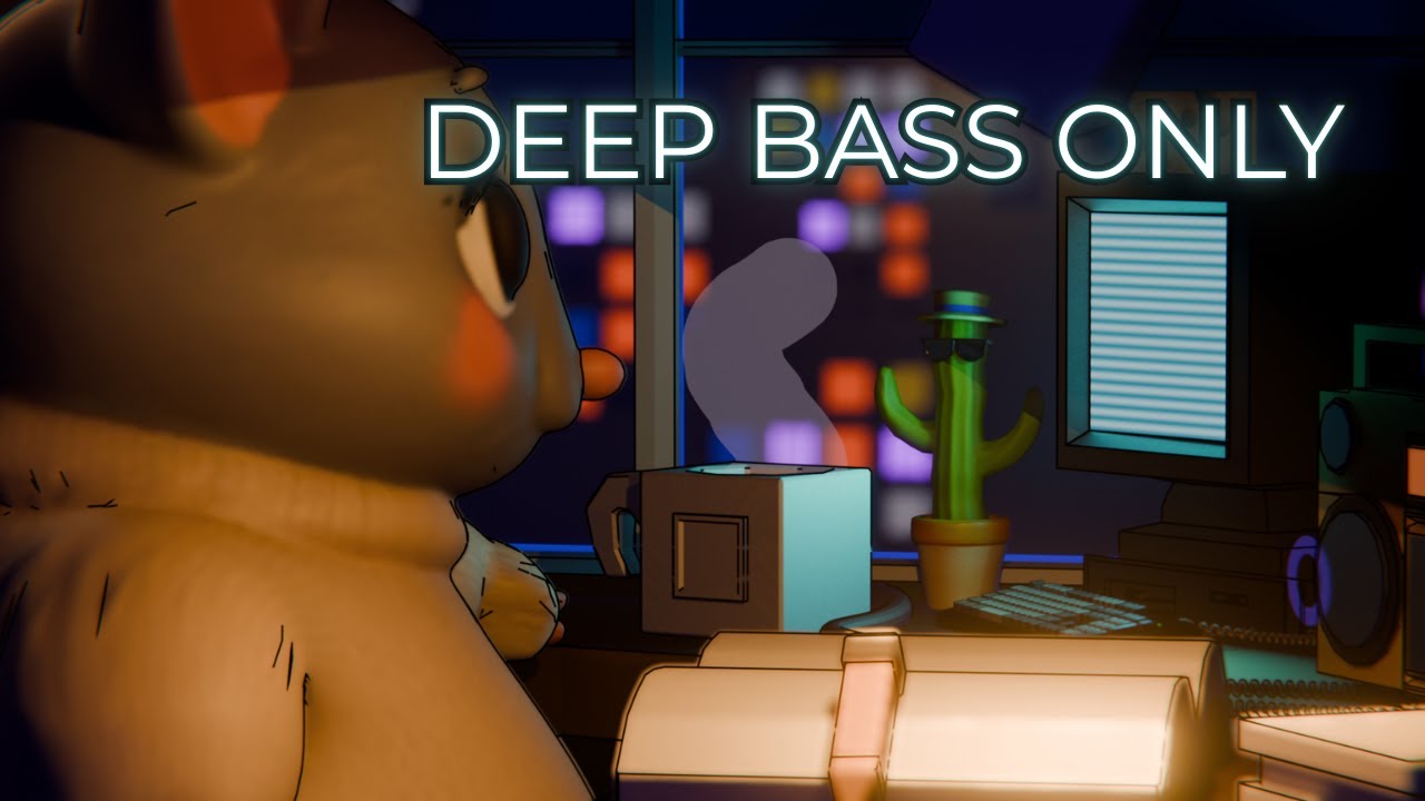 Midnight Heavy Bass 🌑 Dark Room Lofi for Late Night Productivity