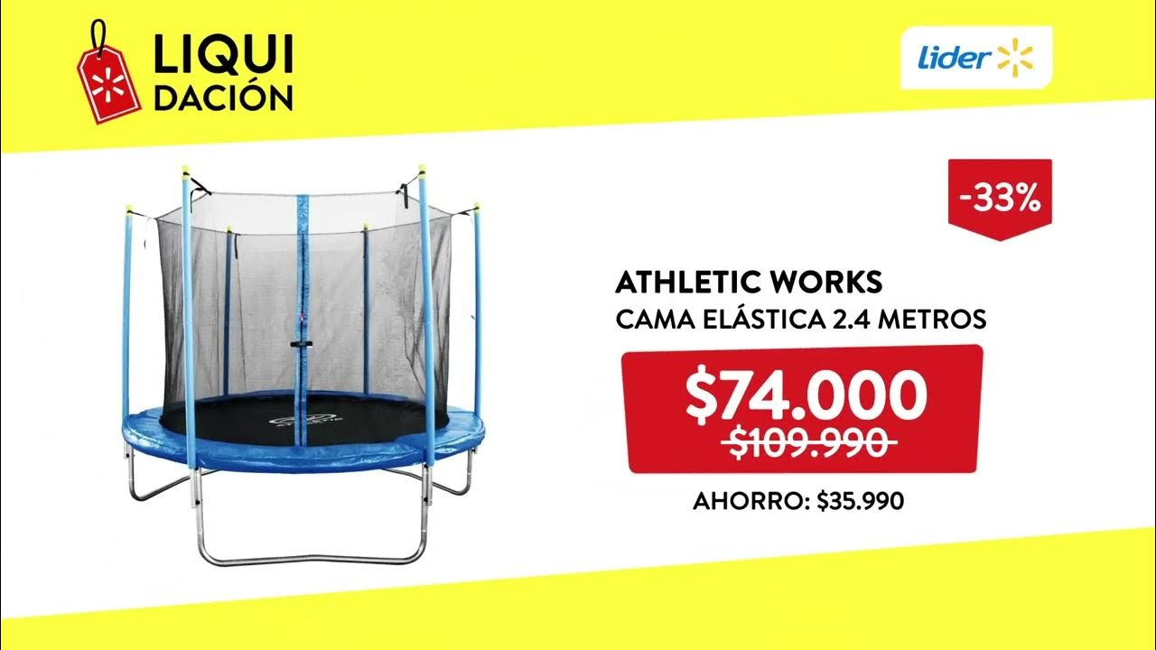 Cama Elástica 2.4 Metros Athletic Works