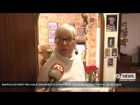 RAFFICA DI FURTI TRA VIALE SAN MARCO E CARPENEDO: «VIVIAMO DA CARCERATI» | 10/01/2023