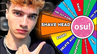 osu 1v1s w/ Punishment Wheel