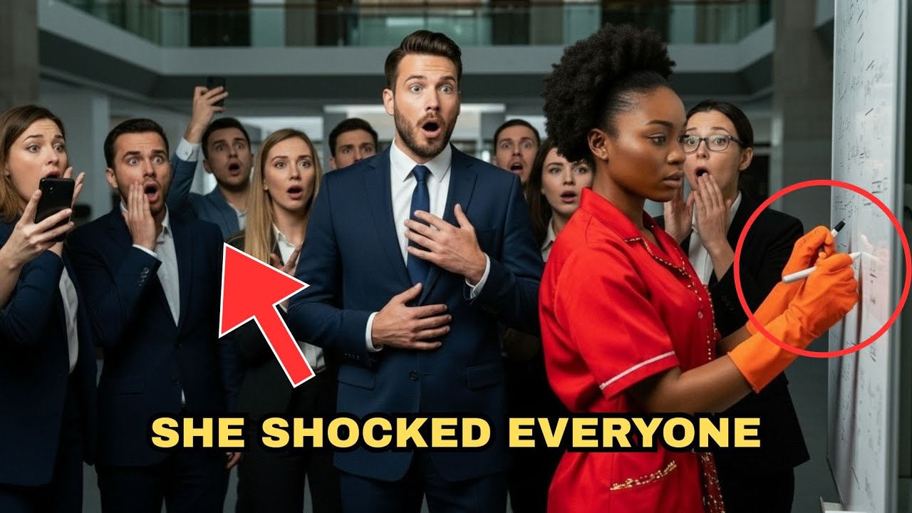 Racist CEO Mocks Black CLEANER with ‘Impossible’ Math Problem – REGRETS It Instantly