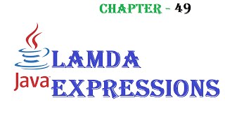 Lamda Expressions in Java - Java Tutorial - w3Schools - Chapter-49   English