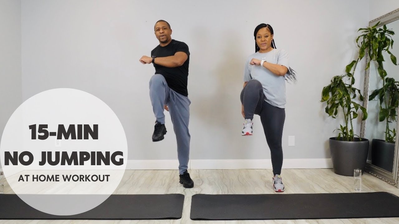 15 MIN | No jumping At Home Workout | No Equipment, No Repeats