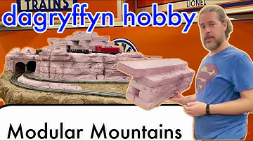 Layout Update: Modular Mountain Construction and Benefits - Model Railroad Foam Scenery