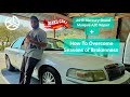 2010 Mercury Grand Marquis A/C Vent Repair + How to Overcome Seasons of Brokeness