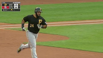 Alvarez hits a two-run shot to center field