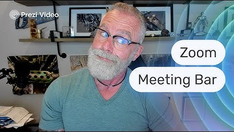 Make the Zoom Meetings Control bar disappear!