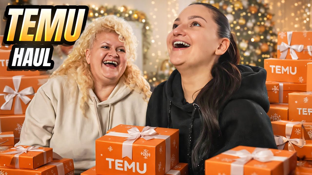VELIKI NOVOGODISNJI TEMU HAUL SA MAMOM!