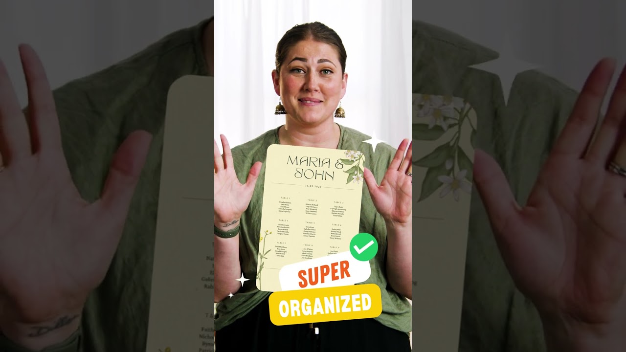 Create a beautiful seating chart in minutes with Canva