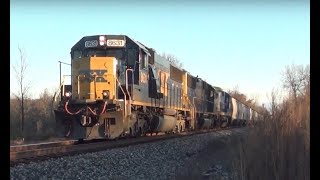 Csx 8631 Sd50 Leading Grain Express With Emd Power