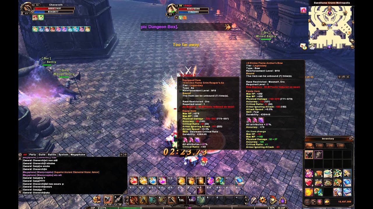 Archlord 2 pvp ganja vs cheveroth