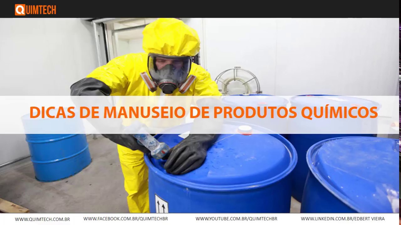 Dicas de Manuseio de Produtos Químicos YouTube