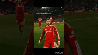 💯zsoboszlai 10/10 free kick goal⚽#zsoboslai #football #premierleague #neymar #messi #liverpool