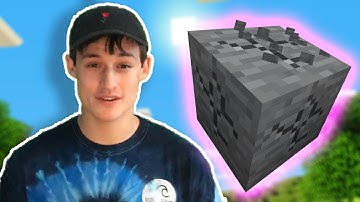 Minecraft, but Breaking Blocks Spawns Mobs