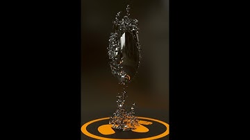 Dissolve on Particles | MODO