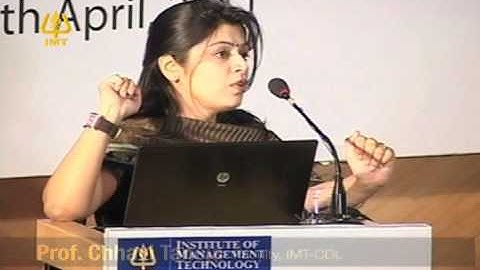 IMT CDL : Prof.Chavvi Taneja- Markedmia 