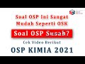 Soal OSP Ini sangat mudah dikerjakan seperti OSK (Pembahasan Soal OSP Kimia 2021 Soal 2 dan 3)