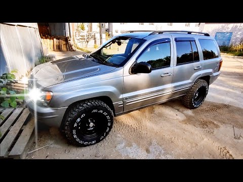 Jeep Grand Cherokee 4.7 H.O. Краткий обзор моего джипа!