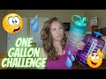 I drank a GALLON of WATER EVERY DAY for a WEEK | before & after results