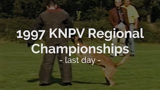 1997 KNPV Regional Championships Last Day
