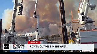Power outages continue due to wildfires
